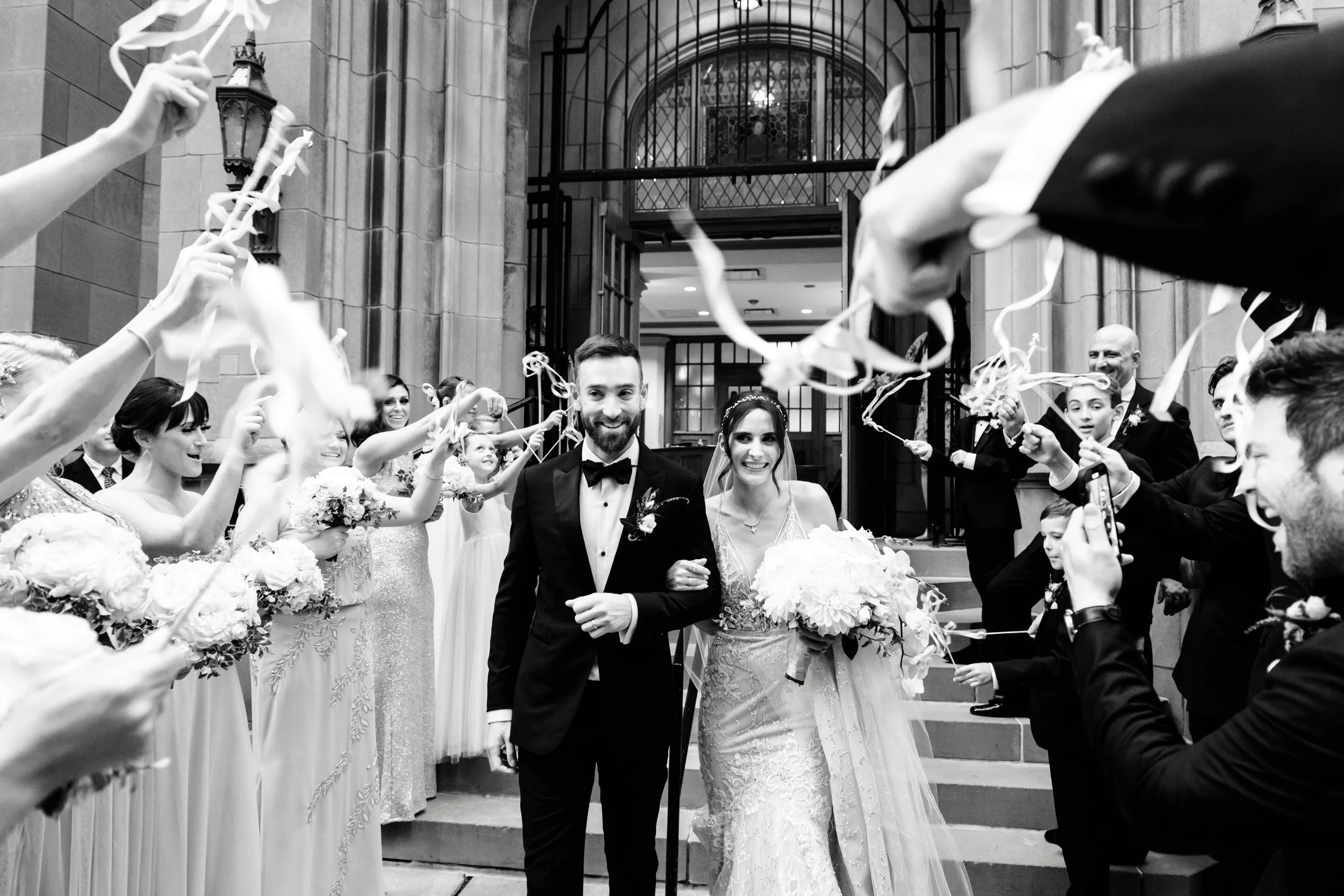 Couple details from a Michigan Avenue Events wedding