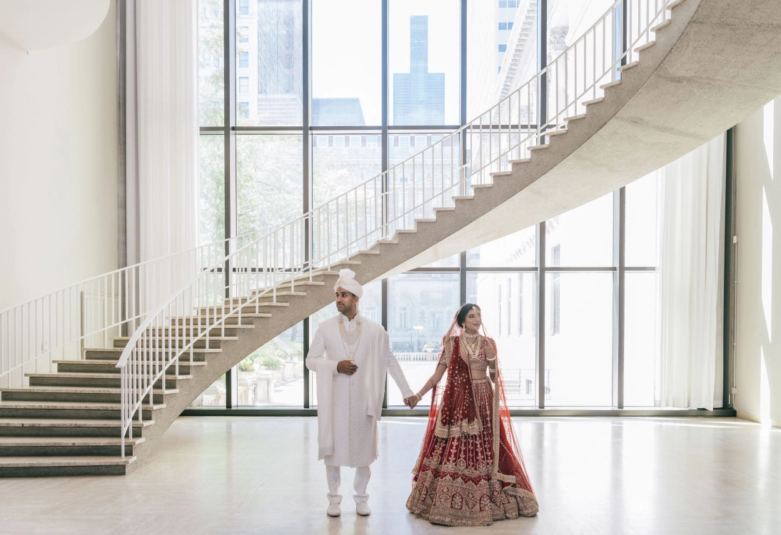 Rina and Gobie at Venue SIX10 in Chicago, planned by Michigan Avenue Events