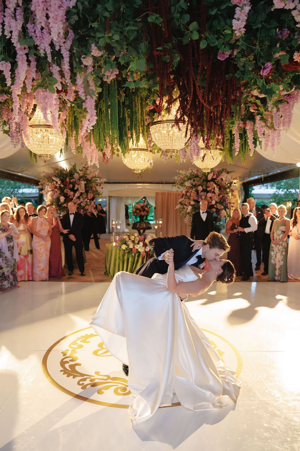A Bridgerton-Inspired Garden Wedding at Chicago Botanic Garden