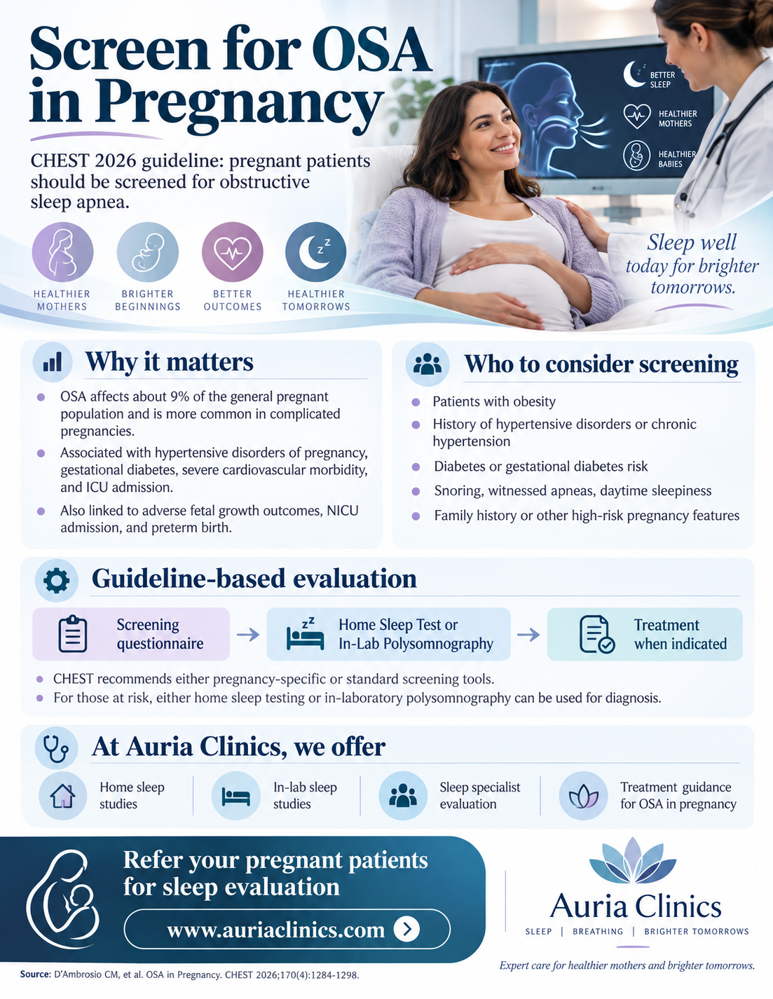 Sleep Apnea During Pregnancy: What the New 2026 Guidelines Say