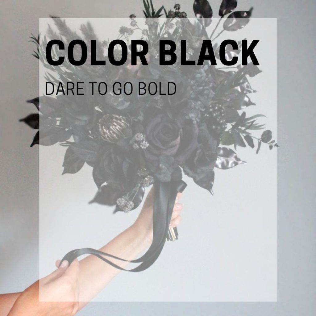 Wedding Trends: Black or Vintage-Themed Wedding in LA